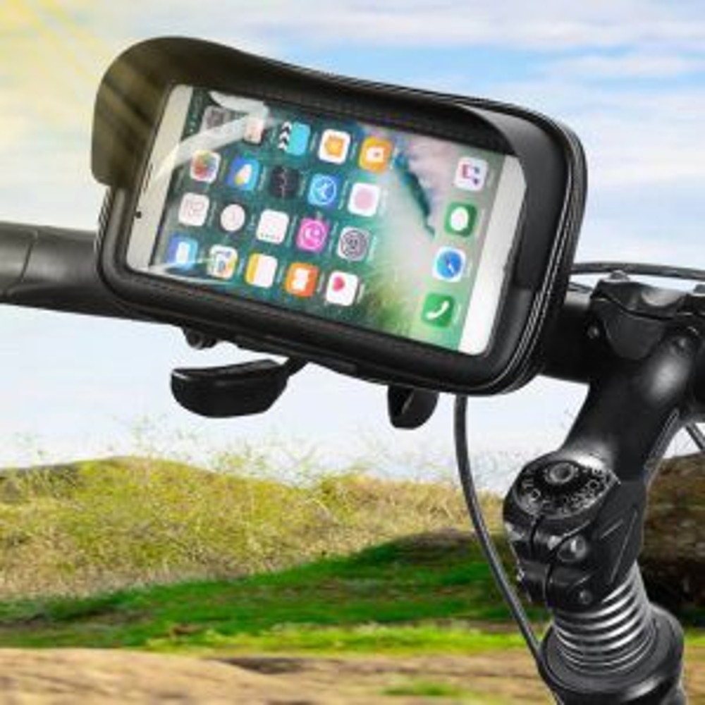 Nllkii Support Téléphone Vélo Étanche, Support De Guidon De