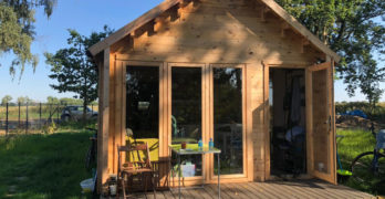 Chalet en bois : une maisonnette sur mesure et en kit !