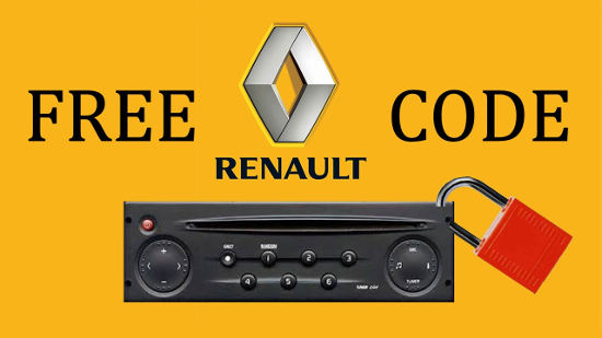 Méthode pour trouver le Code autoradio Renault